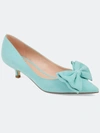 Journee Collection Women's Orana Kitten Heel In Mint