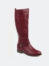 Journee Collection Women's Tru Comfort Foam Ivie Boot In Wine