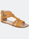 Journee Collection Women's Tru Comfort Foam Florence Sandal In Mustard