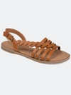 Journee Collection Women's Solay Sandal In Tan