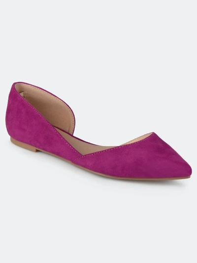 Journee Collection Collection Women's Ester Flat In Purple