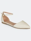 Journee Collection Women's Reba Flat In Bone