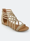 Journee Collection Women's Hanni Sandal In Nude