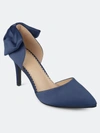 Journee Collection Women's Tanzi Pump In Navy