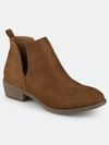 Journee Collection Women's Rimi Bootie In Camel