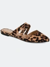 Journee Collection Women's Tru Comfort Foam Olivea Mule In Leopard