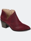 Journee Collection Women's Tessa Bootie In Wine