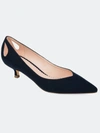 Journee Collection Women's Goldie Kitten Heel In Navy