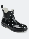 Journee Collection Women's Tekoa Rain Boot In Dot