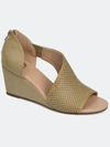 Journee Collection Women's Tru Comfort Foam Aretha Wedge In Taupe