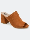 Journee Collection Women's Adelaide Slide In Camel