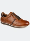 Thomas & Vine Thomas And Vine  Fenway Low Top Sneaker In Cognac