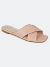 Journee Collection Women's Carlotta Slide In Blush