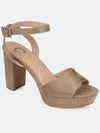 Journee Collection Women's Nairri Pump In Taupe