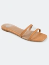 Journee Collection Women's Ramira Slide In Tan