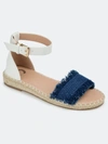 Journee Collection Collection Women's Tru Comfort Foam Tristeen Sandal In Blue