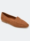 Journee Collection Women's Tullie Loafer Flat In Cognac