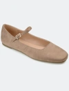 Journee Collection Women's Carrie Flat In Taupe