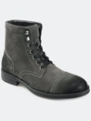 Thomas & Vine Thomas And Vine  Darko Cap Toe Wide Width Ankle Boot In Charcoal
