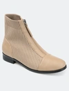 Journee Collection Women's Tru Comfort Foam Bexlie Bootie In Tan