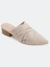 Journee Collection Women's Kalida Mule In Beige