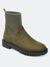 Journee Collection Women's Tru Comfort Foam Sabriel Bootie In Olive