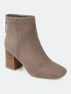 Journee Collection Women's Tru Comfort Foam Audrina Bootie In Taupe