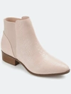 Journee Collection Women's Tru Comfort Foam Cerise Bootie In Blush