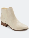 Journee Collection Women's Tru Comfort Foam Cerise Bootie In Ivory