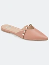 Journee Collection Women's Dreah Mule In Blush