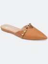Journee Collection Women's Dreah Mule In Cognac