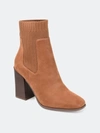 Journee Collection Women's Tru Comfort Foam Adalia Bootie In Cognac