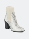 Journee Collection Women's Tru Comfort Foam Adalia Bootie In Snake