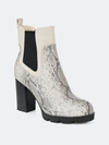 Journee Collection Women's Tru Comfort Foam Islana Bootie In Snake