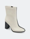 Journee Collection Collection Women's Tru Comfort Foam January Bootie In White