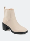 Journee Collection Women's Tru Comfort Foam Hallie Bootie In Ivory