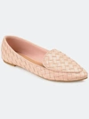 Journee Collection Women's Tru Comfort Foam Misty Flat In Blush