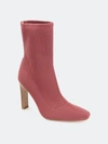 Journee Collection Collection Women's Tru Comfort Foam Elissa Bootie In Red