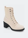 Journee Collection Women's Tru Comfort Foam Kassia Bootie In Off White
