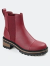 Journee Collection Women's Tru Comfort Foam Mirette Bootie In Wine