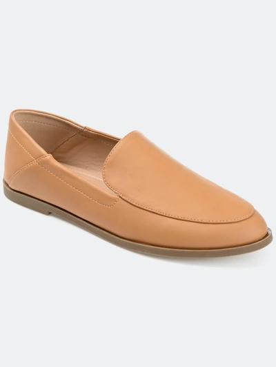 Journee Collection Corinne Tru Comfort Foam Flat In Tan