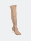 Journee Collection Women's Tru Comfort Foam Abie Boot In Taupe