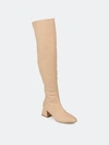 Journee Collection Women's Tru Comfort Foam Melika Boot In Tan