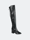 Journee Collection Collection Women's Tru Comfort Foam Wide Calf Valorie Boot In Black