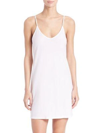 Skin Superfine Pima Cotton Jersey Sexy Slip In Ice Blue