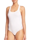 La Perla Souple Lace-trimmed Bodysuit In White