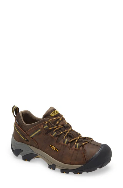 Keen Targhee Ii Waterproof Hiking Shoe In Grey