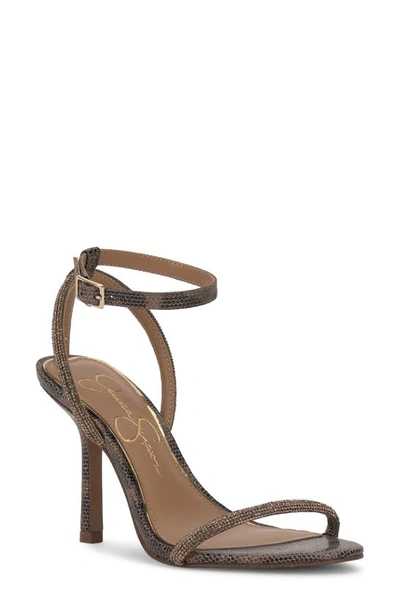 Jessica Simpson Baharia Sandal In Bronze Leopard