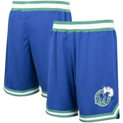 Mitchell & Ness Men's  Blue Dallas Mavericks 1998/99 Hardwood Classics Authentic Shorts