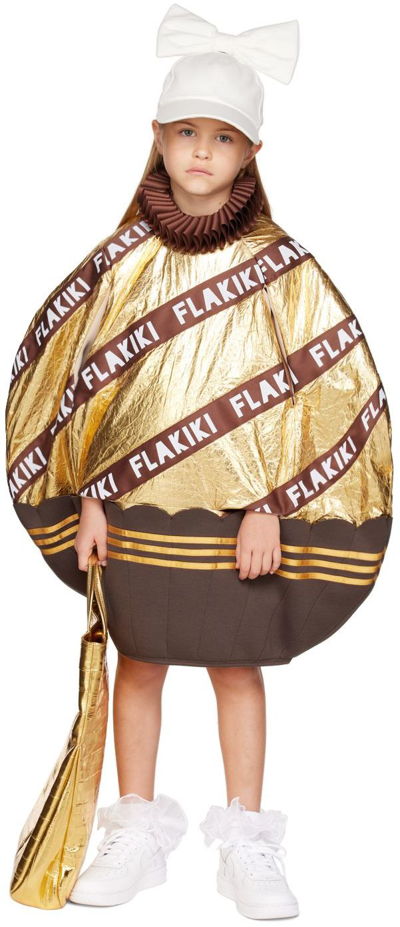 Flakiki Ssense Exclusive Kids Brown  Goldkiki Costume